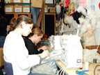 Sewing in the Costume Shop