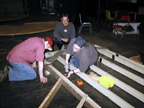 Building the deck frame
