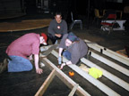 Building the deck frame