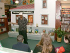 The Cast at the river's end bookstore