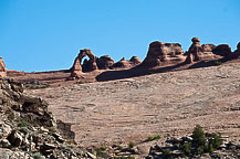 Delicate Arch From the Distant Viewpoint