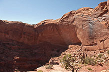 The Ledge Over the Trail