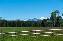 Along the Road to Polebridge