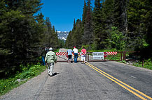 Going to the Sun Road Closure