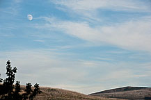 The Moon From St Mary Campground