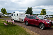 Site 60, Dicks Campground, Great Falls, MT