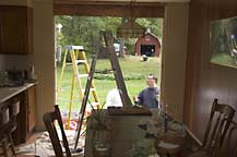 A hole in our Dining Room