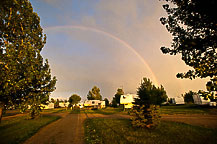 Sunset & Rainbow