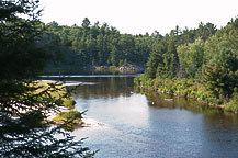 Aux Sables River, Chutes Provincial Park, Massey, Ontario