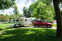 Kentucky Horse Farm Campground, Site 245, Lexington, KY