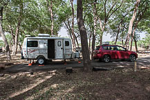 Site 55, Canyon de Chelly Campground, AZ