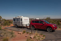 Site 13, Dead Horse State Park Campground, UT