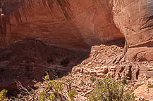 False Kiva From the Trail