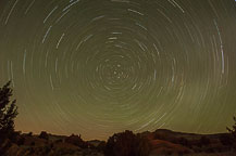 Stars at Kodachrome Basin