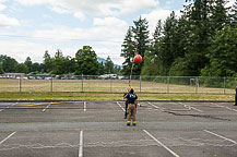 Getting Ready For Water Ball
