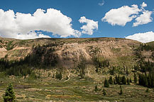 Driving Up Independence Pass