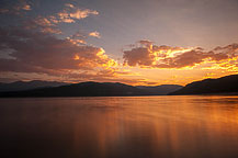 Sunset at Turquoise Lake, CO