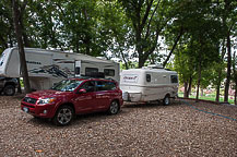 My Un Numbered Site at Zan's Creekside Campground