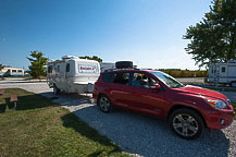 Site 14, Red Barn Rendezvous RV Park, Edwardsville, IL