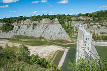 Mt Morris Dam From the Visitors Center