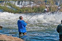 Oswego River Fishing