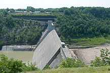 Mt Morris Flood Control Dam