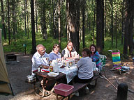 Apgar Campground, Glacier National Park