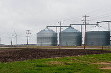 Grain Elevator & Wind Mill