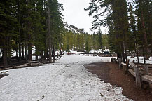 Parking Lot, Tumalo Falls