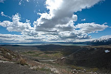 I decided to go back to the south shore of Mono lake to retake some images - the sun was strong enough to blow out some of the clouds & this morning the direction was better & a little more even.  And yes, the water is actually that green! Mono Lake Overview