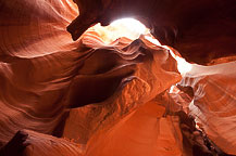 Upper antelope Canyon, Page, AZ