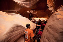 Upper antelope Canyon, Page, AZ