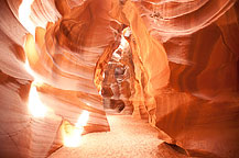 Upper antelope Canyon, Page, AZ