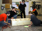 Building a set of shelves