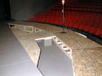 The 2 level deck over the orchestra pit