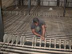 Removing the loft blocks