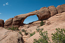 Skyline Arch From the Campground