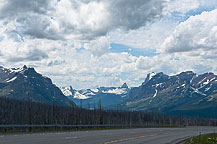 East Side of Glacier National  Park