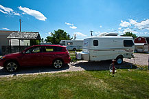 Site 9, B. J.'s Campground, Lusk, WY