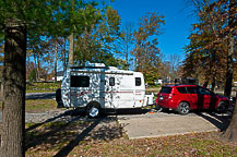 Site 52, Lickdale Campground, Jonestown, PA