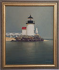 Jocelyn Vermilye Painting of Brant Point Lighthouse