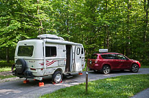 Site 13, Mammoth Cave National Park Campground, KY