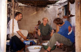 Lew, Mama Elise, Karin & Bill at the Homestay