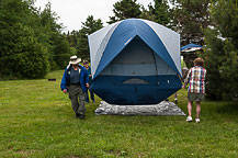 Moving the Tent