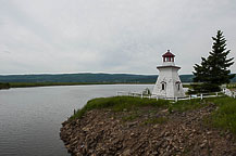 Moving Lighthouse at High Tide