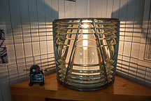 The Fresnel Lens & lamp