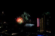 Niagara Falls at Night & Fireworks