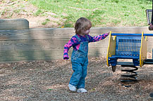 Valerie at the Playground