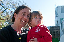 Valerie at the Playground