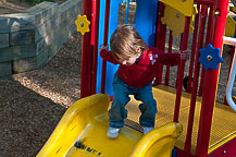 Valerie at the Playground